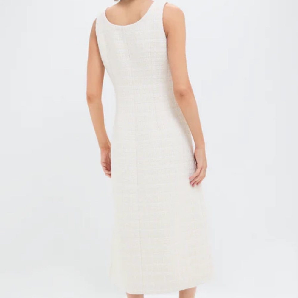 Tuckernuck Cream Midi Dress - Picture 4 of 6